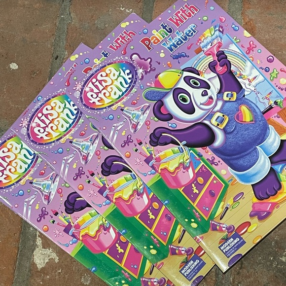 3 unused Lisa Frank paint by numbers - Picture 2 of 2